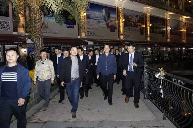 梅州谭君铁市委书记率队调研省、市重点建设项目—盛煌欢乐小镇