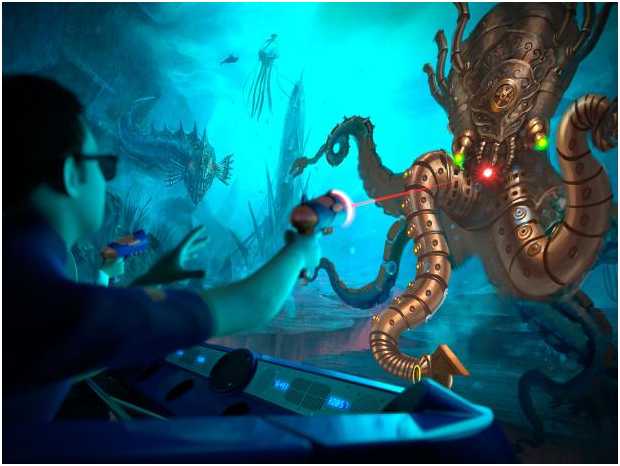 Knott's Berry Farm, Voyage to the Iron Reef, 3D, Buena Park, California