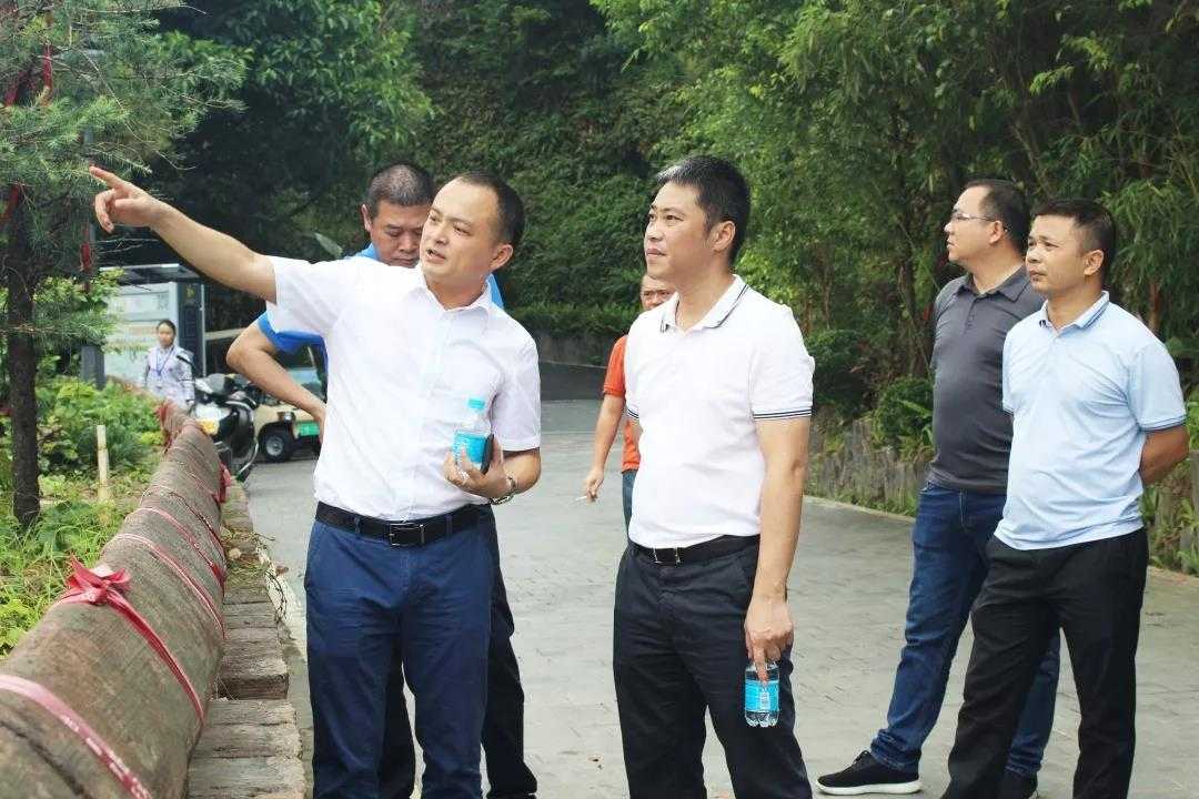 快讯|佛山市三水区南山镇政府考察团赴客天下·盛煌欢乐小镇考察交流
