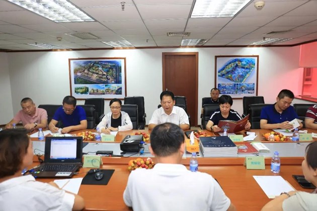 快讯：梅州市梅江区朱国城书记一行到盛煌文旅集团座谈交流