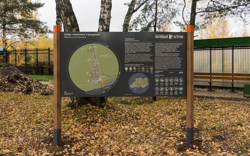 城市公园的导向识别